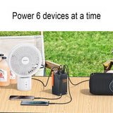 Yesido YP63 50000mAh Power Bank with 6 Output Ports and Digital Display - Yesido