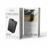 Yesido YP76 20000mAh 65W Fast Charging Power Bank with Lanyard - Yesido