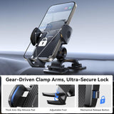ZS259 Car Phone Cradle Triple Foot Mount Auto Grip Up to 7’’ screen phones NOCO