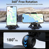 ZS259 Car Phone Cradle Triple Foot Mount Auto Grip Up to 7’’ screen phones NOCO