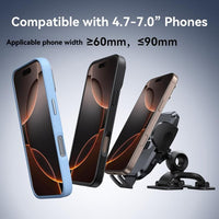 ZS259 Car Phone Cradle Triple Foot Mount Auto Grip Up to 7’’ screen phones NOCO
