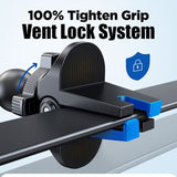 ZS351 Car Phone Cradle Locking Vent Mount Expanding Footer Up to 16mm Thickness screen phones NOCO