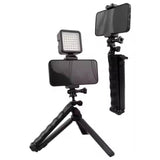C062 3-in-1 Compact & Extendable Tripod 180° Rotating Removable Stand for Phones & Sports Cameras - Noco