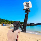 C062 3-in-1 Compact & Extendable Tripod 180° Rotating Removable Stand for Phones & Sports Cameras - Noco