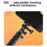 C062 3-in-1 Compact & Extendable Tripod 180° Rotating Removable Stand for Phones & Sports Cameras - Noco
