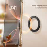 ESSAGER ZJ38 Circular Magnetic Ring Holder with Metal Adhesive Ring - Essager