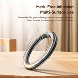 ESSAGER ZJ38 Circular Magnetic Ring Holder with Metal Adhesive Ring - Essager