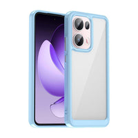 Oppo Reno13 Pro Acrylic Protective Cover Transparent Back Panel - Blue - Noco