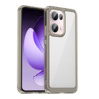 Oppo Reno13 Pro Acrylic Protective Cover Transparent Back Panel - Grey - Noco