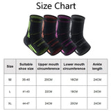 Anti-Sprain Silicone Ankle Support Compression Brace - Noco