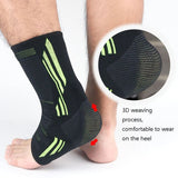 Anti-Sprain Silicone Ankle Support Compression Brace - Noco