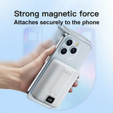 CYKE Q16 10000mAh Magnetic Wireless/Wired Charging Power Bank with Kickstand - CYKE