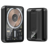 CYKE Q16 10000mAh Magnetic Wireless/Wired Charging Power Bank with Kickstand - CYKE