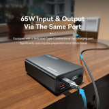 Essager 65W PD 20000mAh Power Bank with Digital Display - Essager