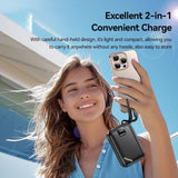 Essager 65W PD Fast Charging Power Bank | 20000mAh Portable Laptop/Phone Charger with Dual Cable - Essager