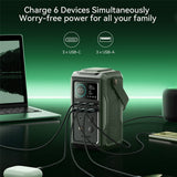 Joyroom 100W Super Fast Charging Power Bank | 75000mAh Portable Laptop Charger with Retractable Emergency Light - Joyroom