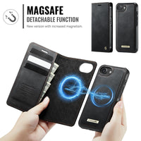 Apple iPhone 16e CaseMe C49 Wallet Flip Cover RFID Protection Card Holder Noco