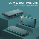 Apple iPhone 17 Air CaseMe 023 Wallet Flip Cover RFID Protection Card Holder - CaseMe