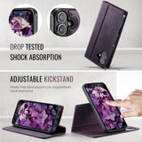 Apple iPhone 17 CaseMe C49 Wallet Flip Cover RFID Protection Card Holder - Noco