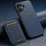 Apple iPhone 17 Suteni Cross Grain Detachable MagSafe Wallet Cover - Noco
