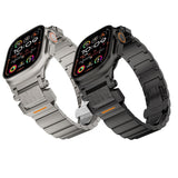 Apple Watch Models (44mm-49mm) Titanium Alloy ’Hammer’ Watch Band - Noco