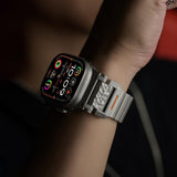 Apple Watch Models (44mm-49mm) Titanium Alloy ’Hammer’ Watch Band - Noco