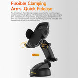 Armor Phone Next Gen UAN16 Vehicle Phone Holder Dash/Windscreen For Large Rugged Phones Ulefone