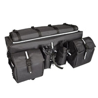 ATV Rear Rack Bag Hunting/Work Storage Gear Bag Collapsible - Black - smart Noco