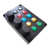 RaceCraftsNZ RC0CBN Simracing Button Box – Total Control at Your Fingertips - RaceCrafts
