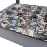 RaceCraftsNZ RCV1A Sim Racing Button Box – Forged Carbon Edition - RaceCrafts