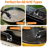 Electric Grill Brush Stainless Steel Hard Bristle 2 Speeds - Noco