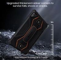 Blackview Active 6 Rugged Tablet Wi-Fi/4G 13000mAh Battery 8GB RAM+128GB 10.1in Screen, - Black - tablet Blackview