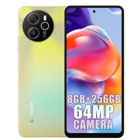 Blackview Shark 8 8GB + 256GB 64MP Samsung Camera 6.78in Screen 5000mA Battery - Gold - Blackview