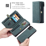 Apple iPhone 11 Pro CaseMe 018 Detachable Wallet 17 Card Slots 2in1 Design - Cover CaseMe
