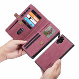 Samsung Galaxy Note 10+ CaseMe 018 Detachable Wallet 16 Card Slots 2in1 Design - Cover CaseMe