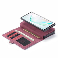 Samsung Galaxy Note 10+ CaseMe 018 Detachable Wallet 16 Card Slots 2in1 Design - Cover CaseMe