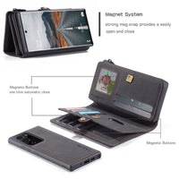 Samsung Galaxy Note 20 Ultra CaseMe 018 Detachable Wallet 16 Card Slots 2in1 Design - Cover CaseMe