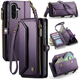 Samsung Galaxy A57 CaseMe C36 Series Samsung Galaxy A57 5G Luxury Leather Wallet - Purple - CaseMe