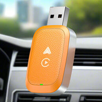 Wireless USB Android Auto and Apple CarPlay Adapter BT Wi-Fi - Orange - Noco
