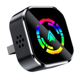 Q1A 2-in-1 Wireless CarPlay & Android Auto Adapter - Black/Rainbow - Noco