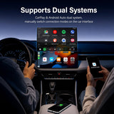 Yesido KM31 2-in-1 Wireless CarPlay & Android Auto Adapter | USB-A or USB-C - Yesido