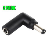 [2 Pack] 4.5x3.0mm DC Female to 5.5x2.1mm DC Male Converter - NOCO