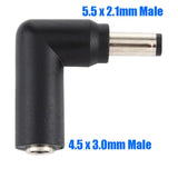 [2 Pack] 4.5x3.0mm DC Female to 5.5x2.1mm DC Male Converter - NOCO