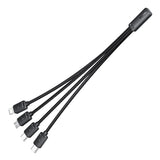 Essager 4-in-1 Short Fast Charging Cable (16cm) - Essager