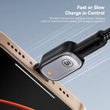 Essager Type-C to Type-C 60W Smart LED Braided Data Cable - 2m - Essager