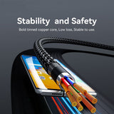 Essager EX-47 2m 100W Digital Display USB-C to USB-C Elbow Charging Cable - Essager