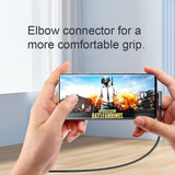 Essager EX-47 2m 100W Digital Display USB-C to USB-C Elbow Charging Cable - Essager