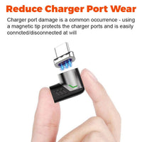 100W Type-C Magnetic Tip Charging/Data Adapter. Convert your cable - Noco