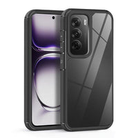 Oppo Reno 12 Pro 5G Acrylic Cover With Transparent Back Panel - Black - Noco