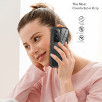 Oppo Reno 12 Pro 5G Acrylic Cover With Transparent Back Panel - Black - Noco